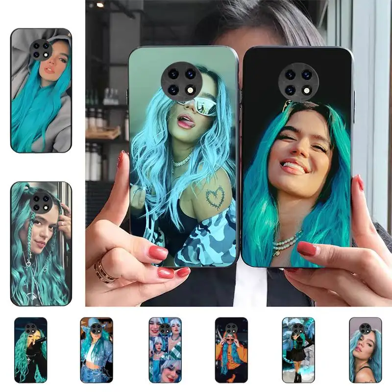 

Karol G singer Phone Case For Redmi 9 5 S2 K30pro Silicone Fundas for Redmi 8 7 7A note 5 5A Capa