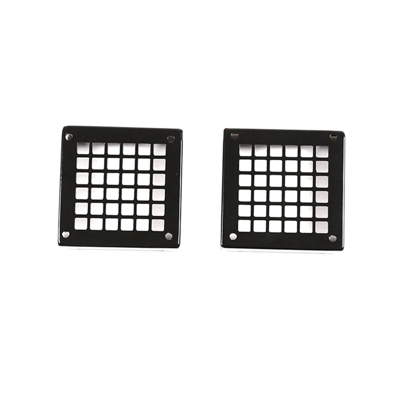 2 шт. аксессуары для боковых фар автомобиля - черный Land Rover Defender 90 110 130 2004-2019