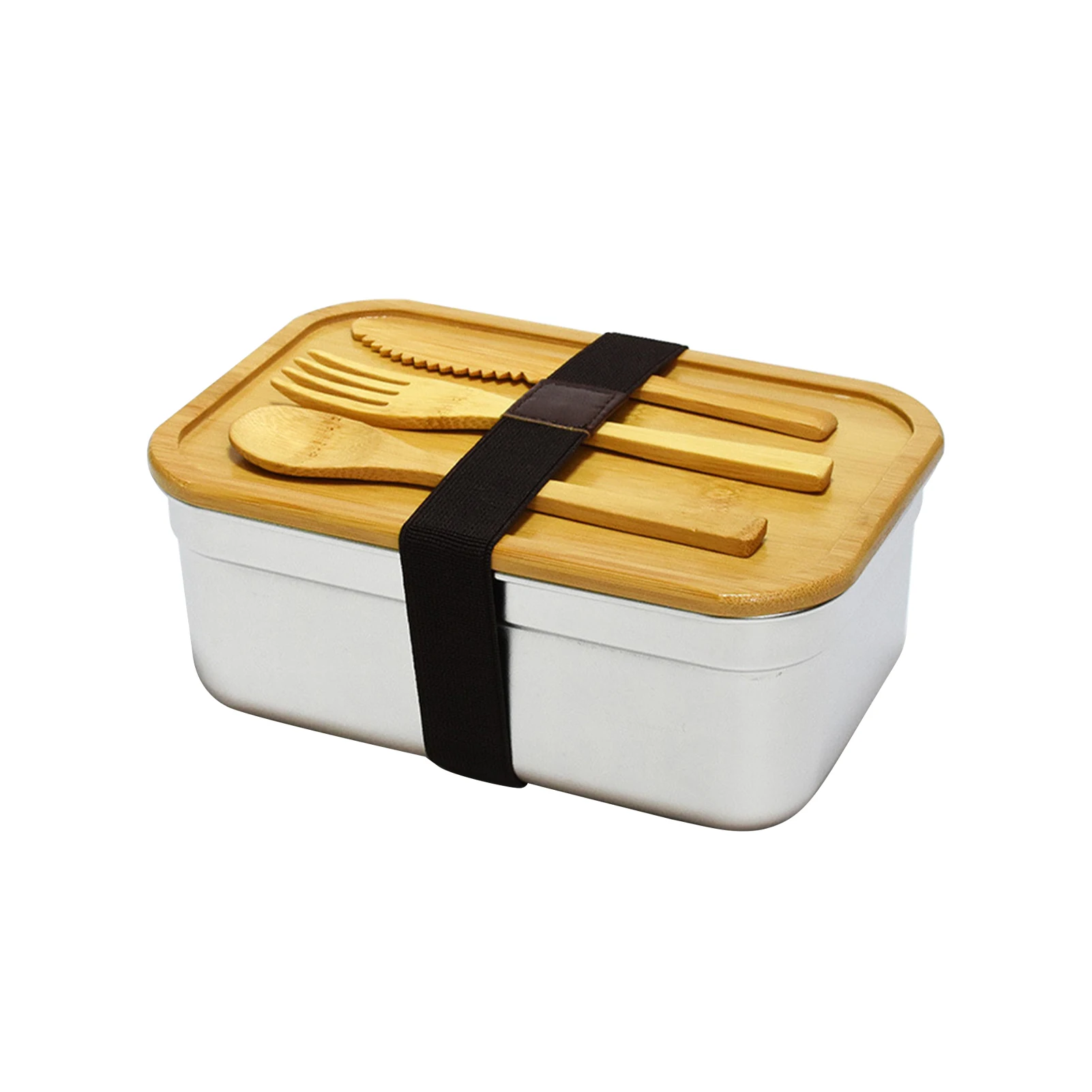

Office For Kids Adults Dinnerware Sandwich Stainless Steel With Spoon Kitchen Portable Bento Lunch Box Home Japanese Style