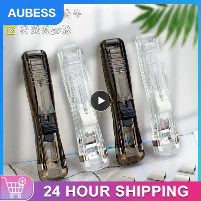 

Reusable Binder Binding Polychrome Stapler Premium Abs Seamless Stapler Durable Staple Tool