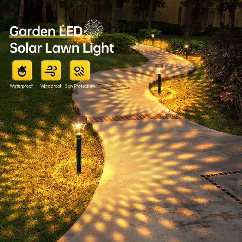 

Villa Yard Garden decoration nightlight Solar LED Light Outdoor Landscape Light Waterproof For Country House Terrace Lawn Decor