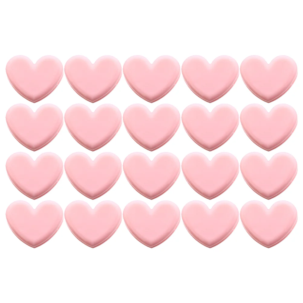 

20pcs Multifunctional Heart Shape Clips Plastic Snack Bag Clamps for Home )