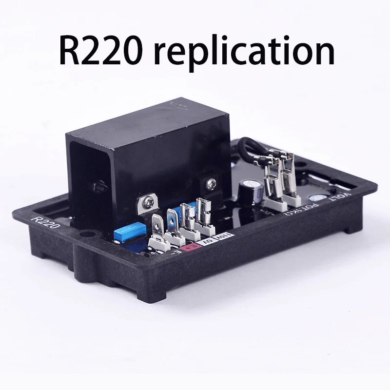 Фото Автоматический регулятор напряжения (AVR) R220 Leroy Sommer для дизельных генераторов, запчасти для генераторов переменного тока №2