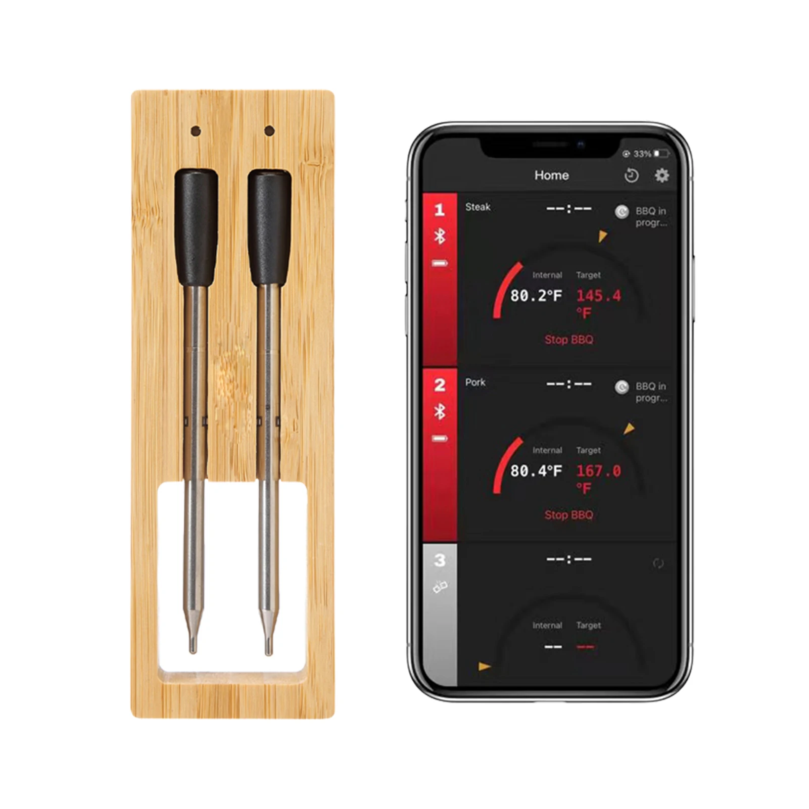 

Food Thermometer For Cooking Smart BBQ Cooking Thermometer Kitchen Gadgets Cooking Accessories For Kitchen Food BBQ Cooking