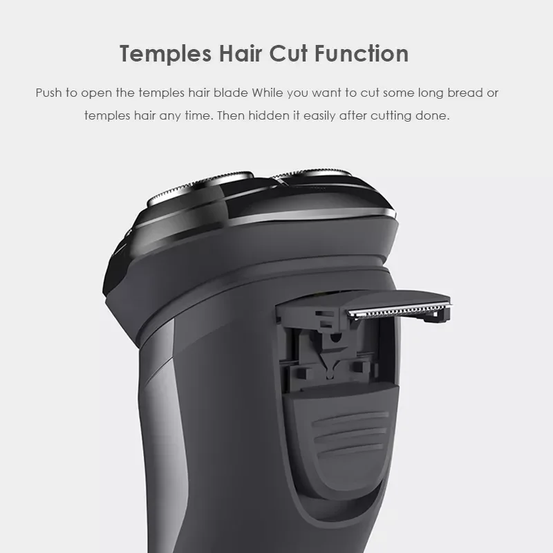 

SOOCAS SO WHITE ES3 Electric Shaver Razor PINJING Shaving Machine LED Digital Display Rechargeable 3D Trimmer Beard Men Washable