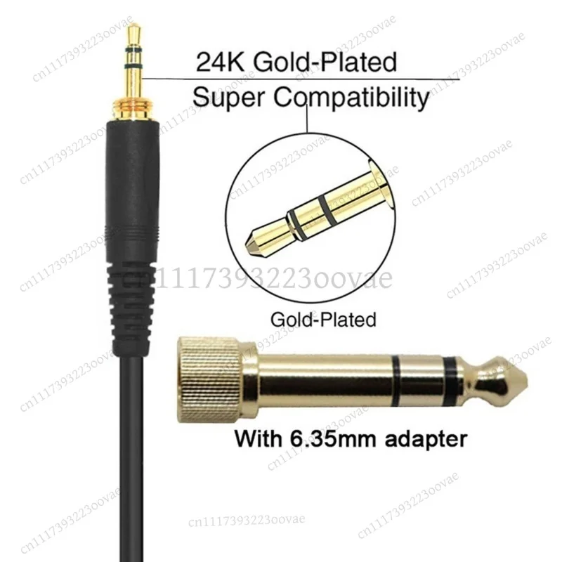 Фото Сменный кабель для наушников LF для AKG K240 K702 Q701 K271 K267 K712, пружинный провод 6.35 мм 3.5 мм (штекер) на Mini XLR №5