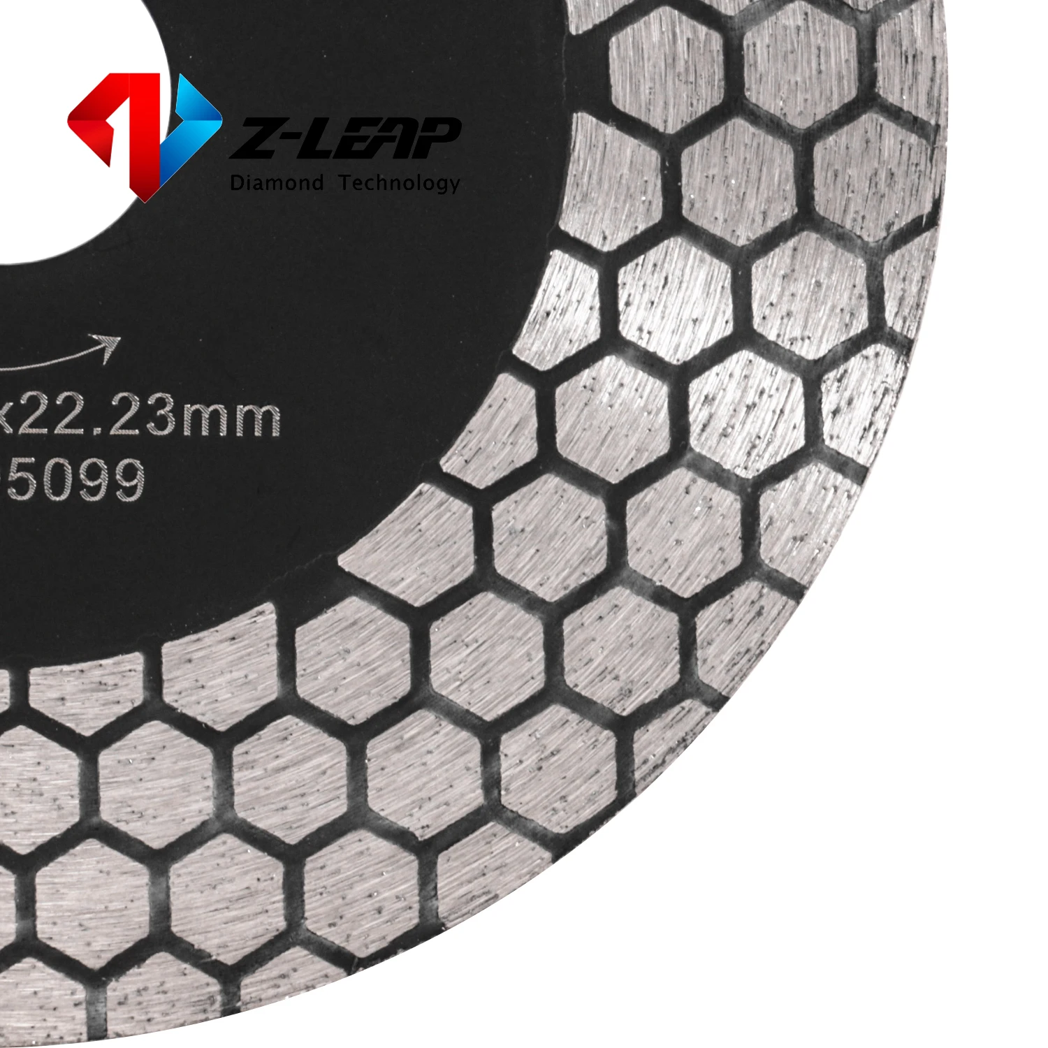 Бриллиантовый режущий диск Z-LEAP 5 дюймов 125 мм керамическая плитка фарфор мрамор