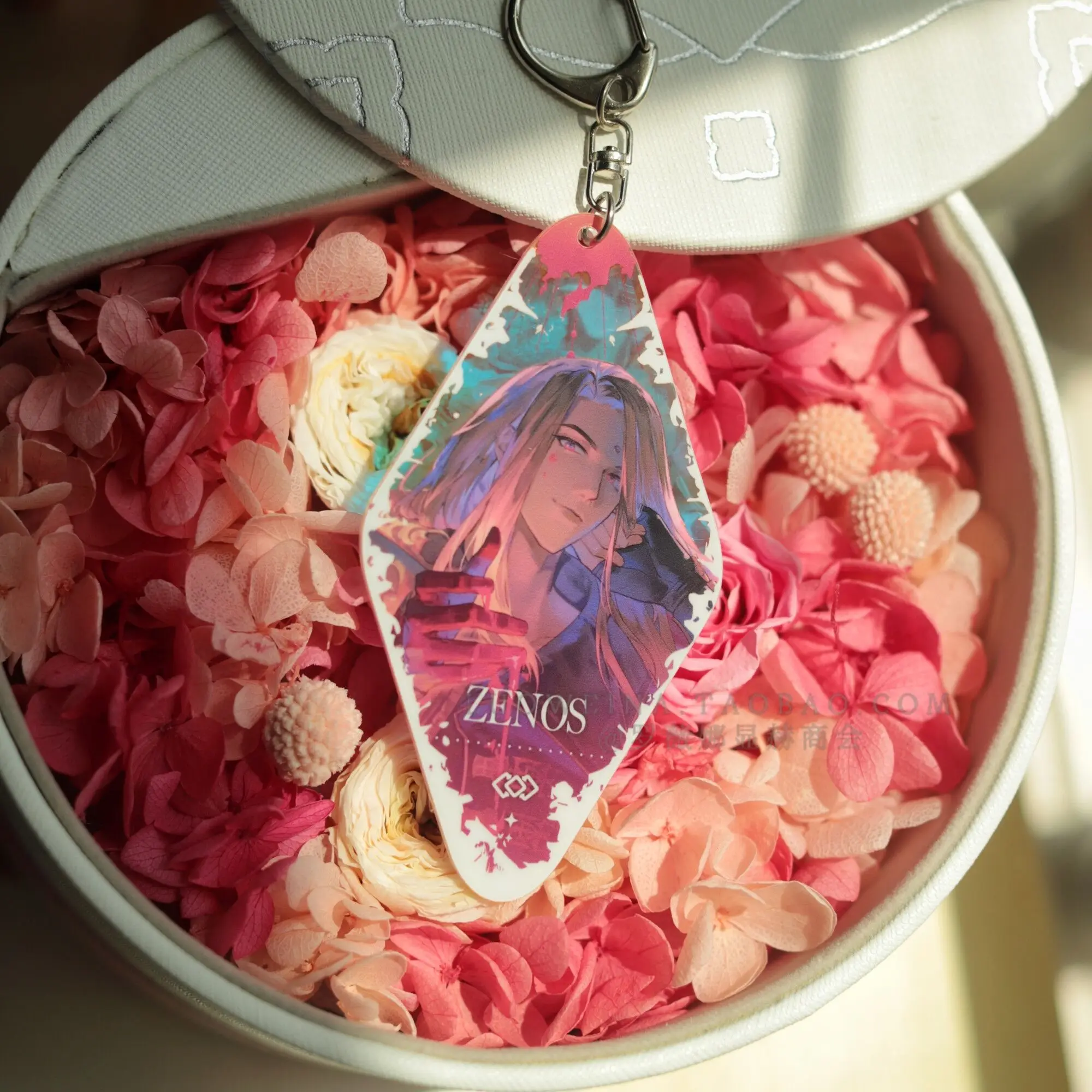 Игра Периферийные устройства Haurchefant Hythlodaeus Zenos Venat Акриловый брелок для ключей