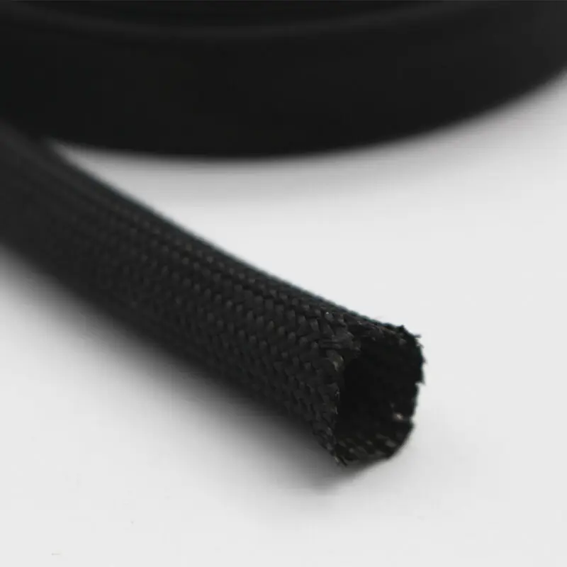 

1200F Protective Sleeve For Spark Plug High temp Heat Protector Woven Black