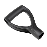 dt shaped steel shovel handle black plastic shovel grip handle replacement snow shovel top handle garden digging raking tools