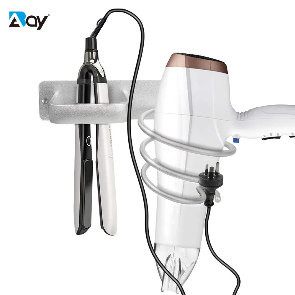 Подставка для сушки волос настенный органайзер ванной спальни аксессуаров