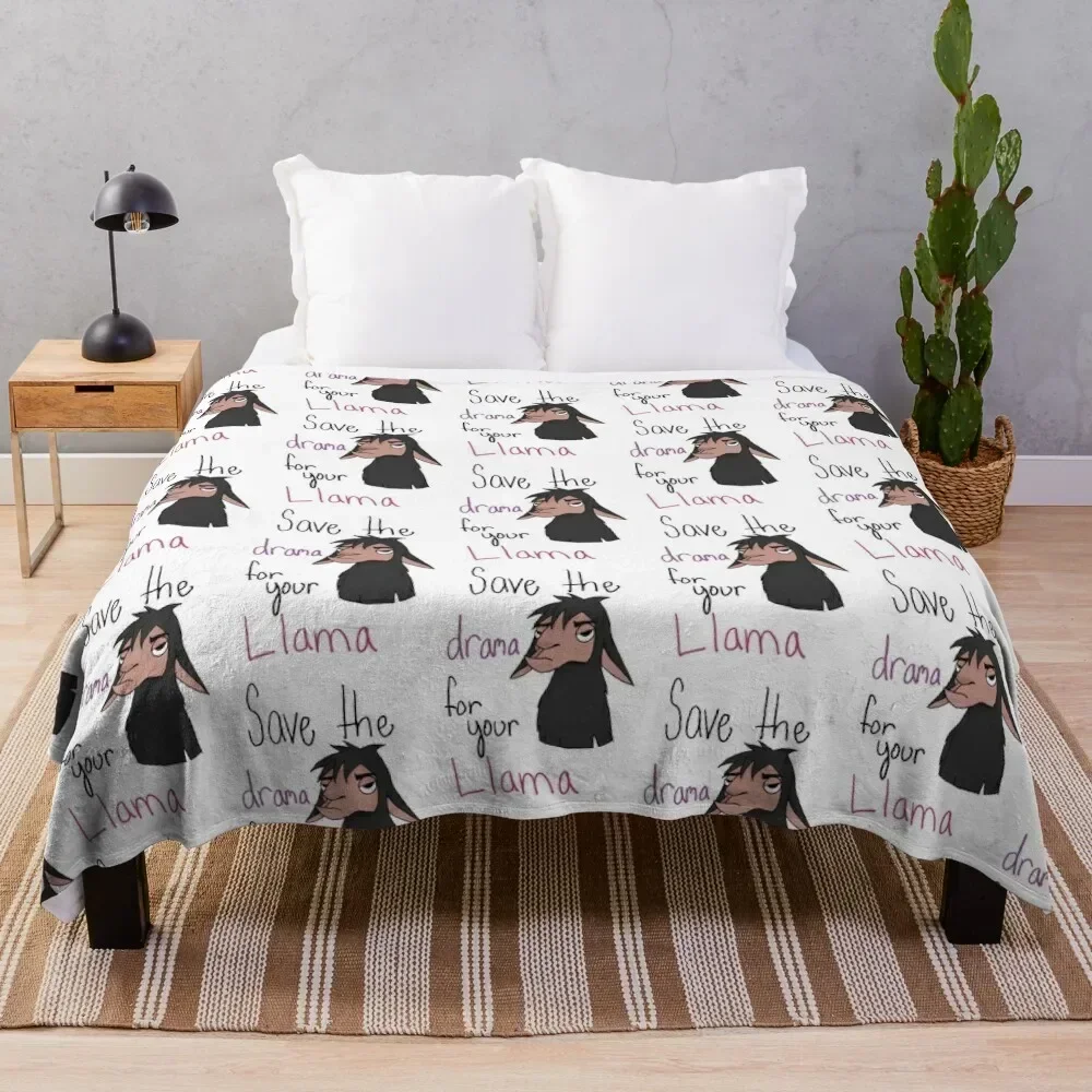 Бузько- Драма для вашей ламы Плед Диван Волосы Термальные одеяла