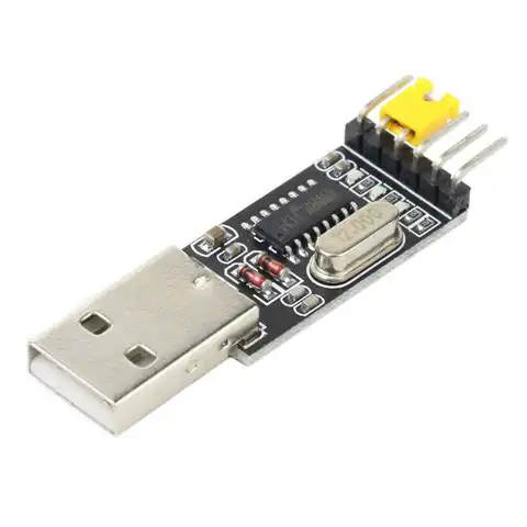 1 шт., преобразователь USB в TTL, Модуль UART CH340G CH340 3,3 В 5 в STC, USB преобразователь RS232, модуль адаптера для подключения устройства TTL