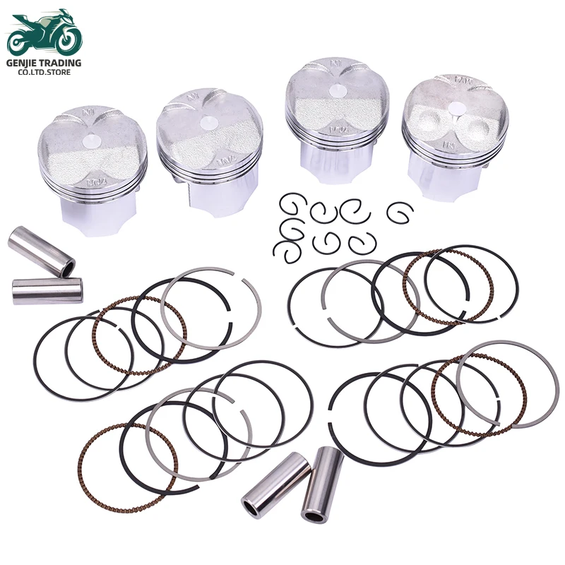 Комплект колец 55 мм 25 5 75 56 4 комплекта для двигателя мотоцикла STD ~ + 100 1 0 Honda CB400 VTEC
