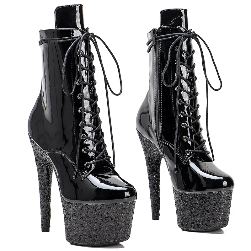 Leecabe stock  17CM/7inches  platform Pole Dance boot