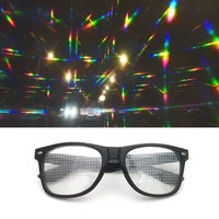 2021 phoenix ultimate diffraction glasses 3d prism effect edm rainbow style rave frieworks starburst glasses for festivals