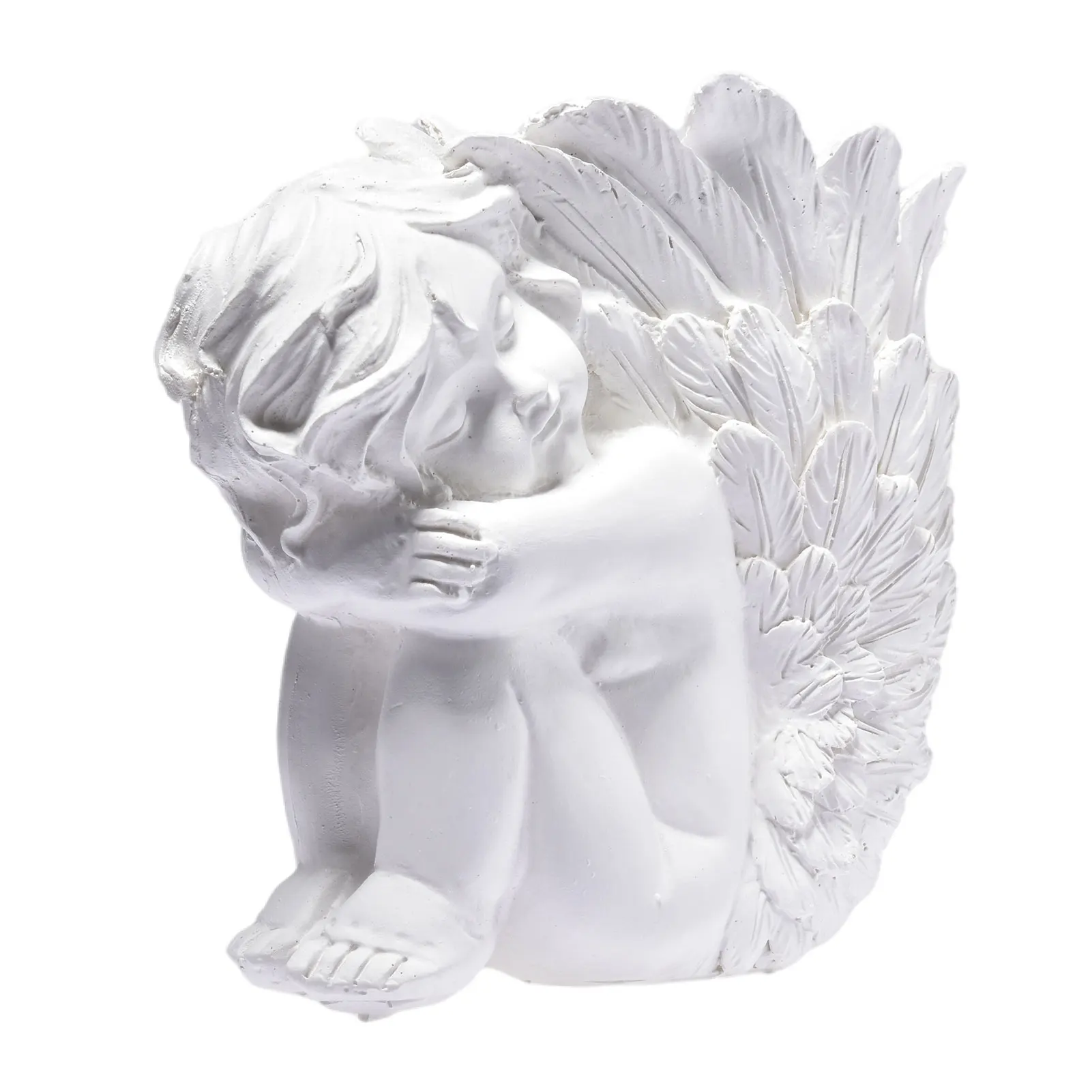 

Angel Shaped Flower Pot Stylish Resin Flower Pots For Succulent Plants Faux Plants Modern Planter Vase For Home Patio Yard Decor