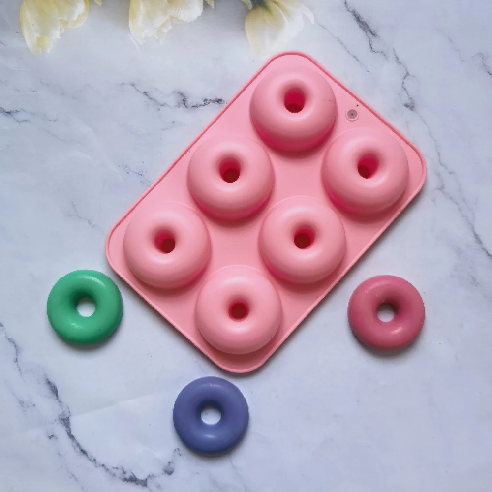 

Silicone Donut Mold Baking Pan Mold Chocolate Cake Mold Bread Pastry Mold DIY Baking Tray Doughnut Dessert Making Cake Tools