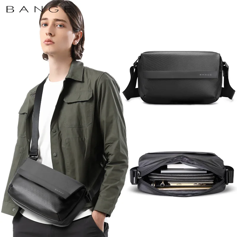 Сумка мужская нейлоновая компактная водонепроницаемая 8 6 дюйма