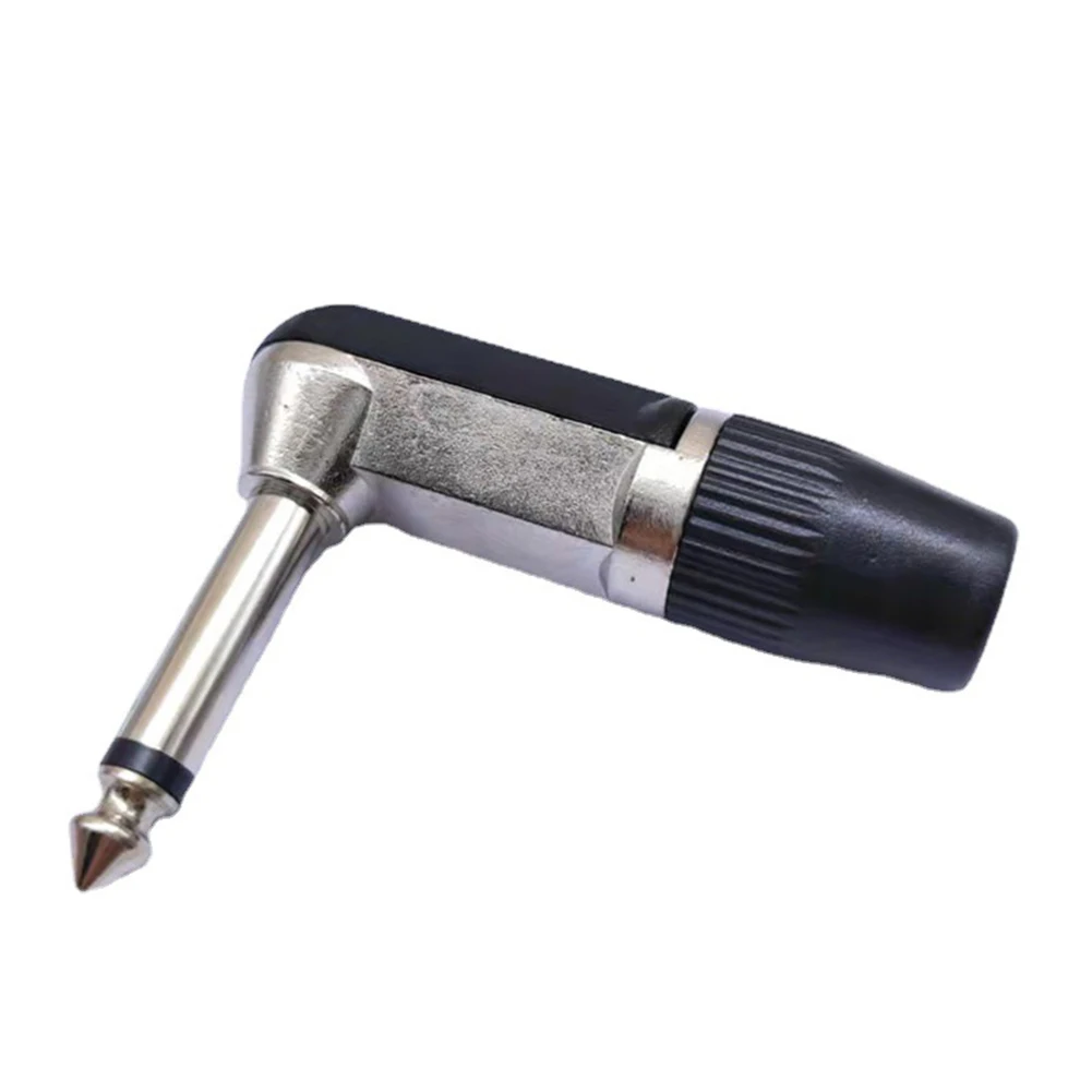 

Right Angle Audio Adapter Guitar Plug Stereo 1/4 Inch 90 Degree Accessories