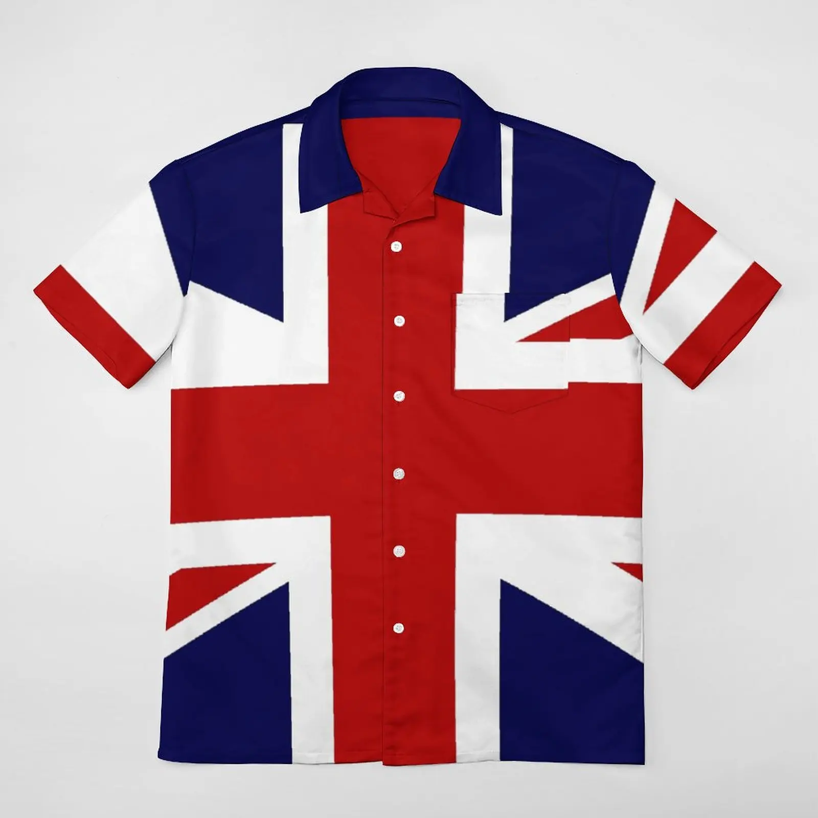 

Union Jack Flag of The UK Tees Creative Pantdress Top Quality A Short Sleeved Shirt Beach Eur Size