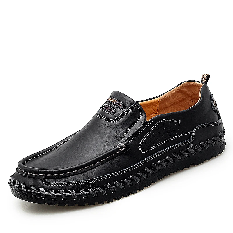 

Soft genuine Leather Shoes Male Casual Shoes handmade Lightweight Driving Shoes Breathable Men Loafers Shoes S8410-S8417 Dn
