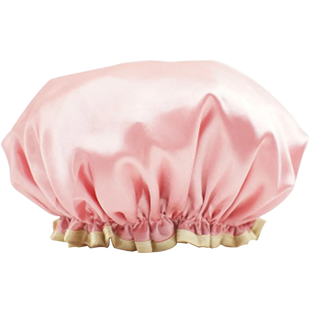 

Cooking, Spa Reusable Bath Elastic Band Large Waterproof Shower Cap Travel