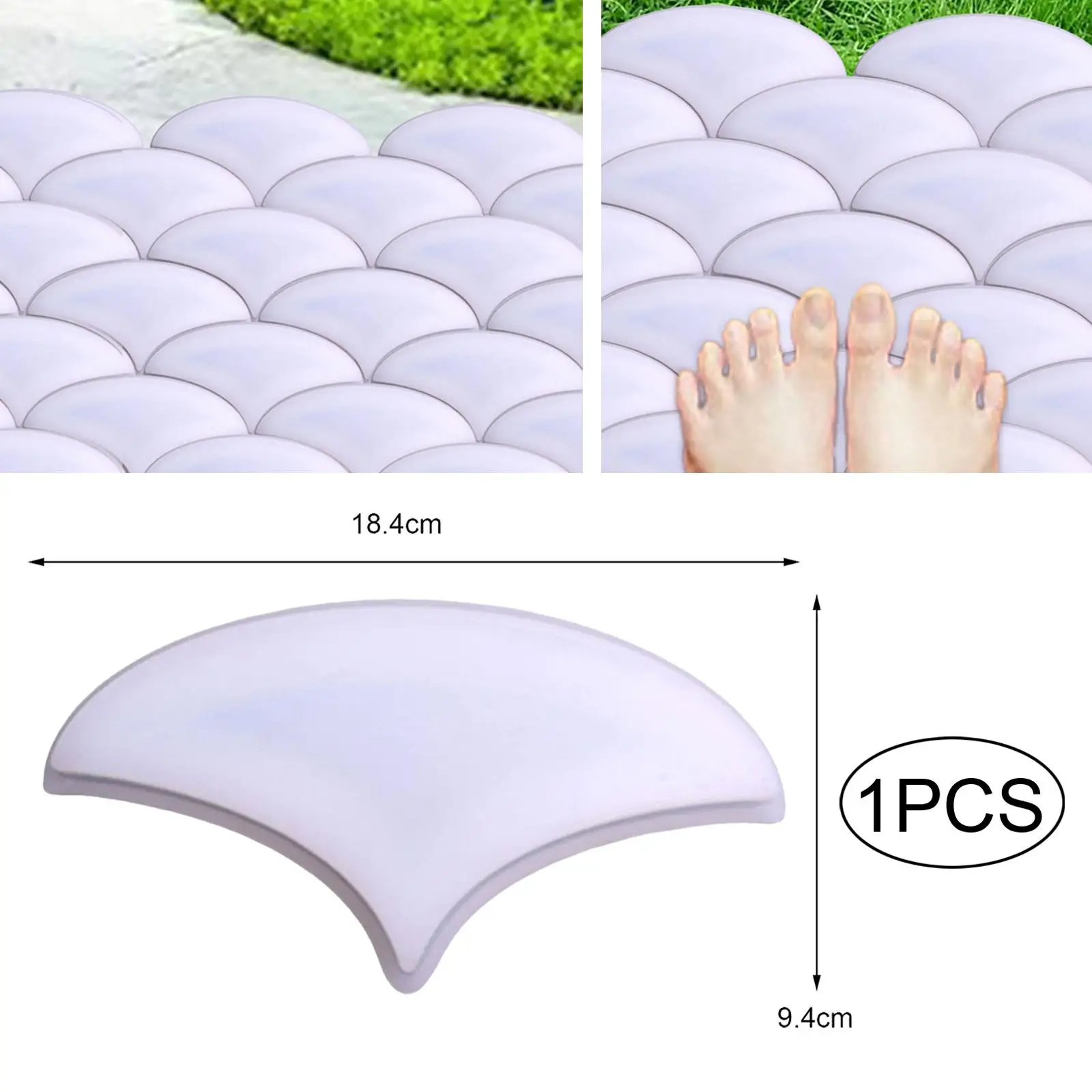 DIY Форма Для Цементного Кирпича Садовой Дорожки Газона Декоративная Гальки