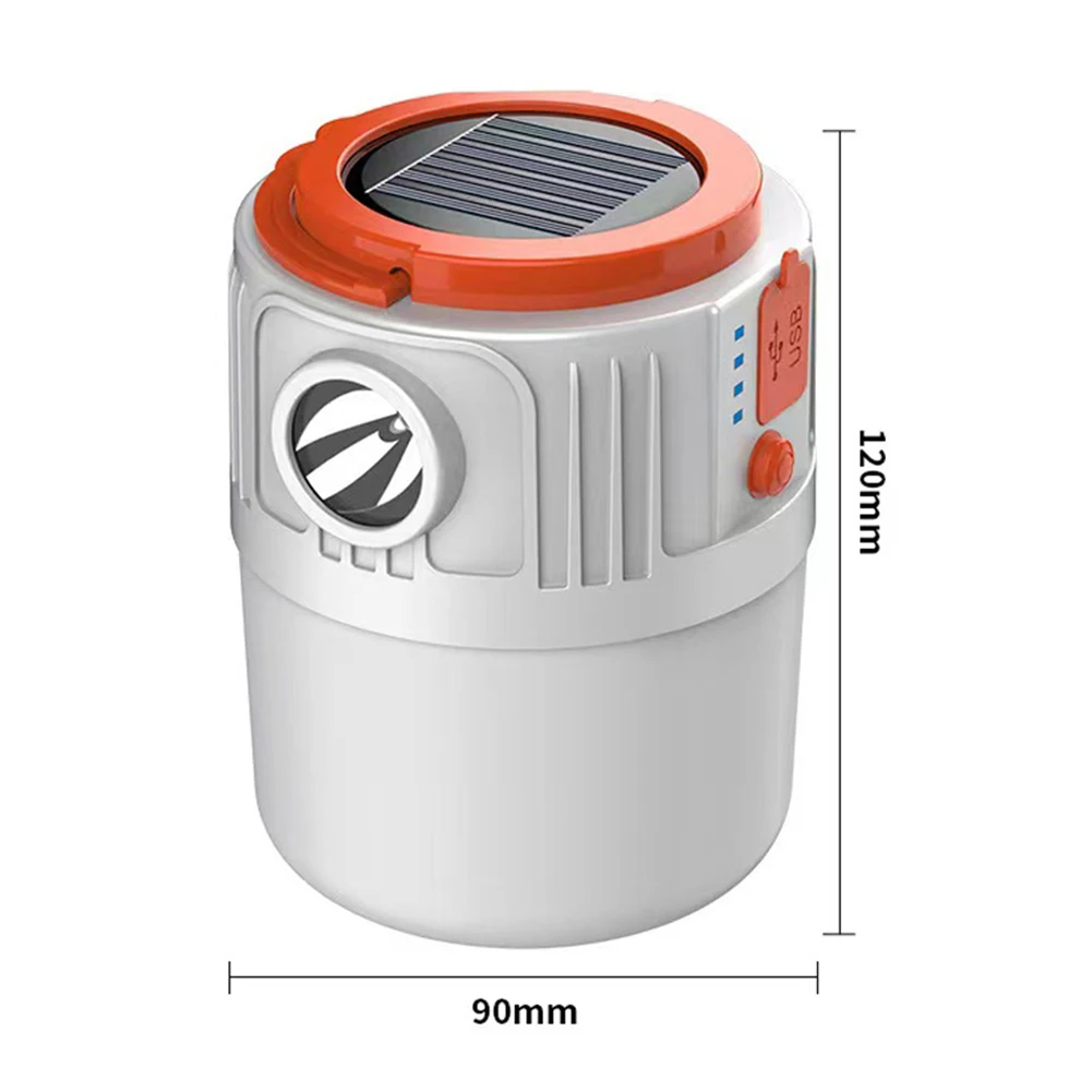 Shunmaii аварийная лампа для кемпинга на солнечной энергии с USB-зарядкой