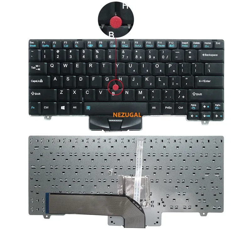 Клавиатура для ноутбука Lenovo SL410 L510 SL410K L410 L412 L420 L421 L512 L520 L521