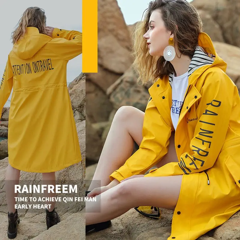 Coat Full Body Rain-proof Outdoor Travel Adult Lovers Raincoat Men's Women's Same Poncho Rain Jacket