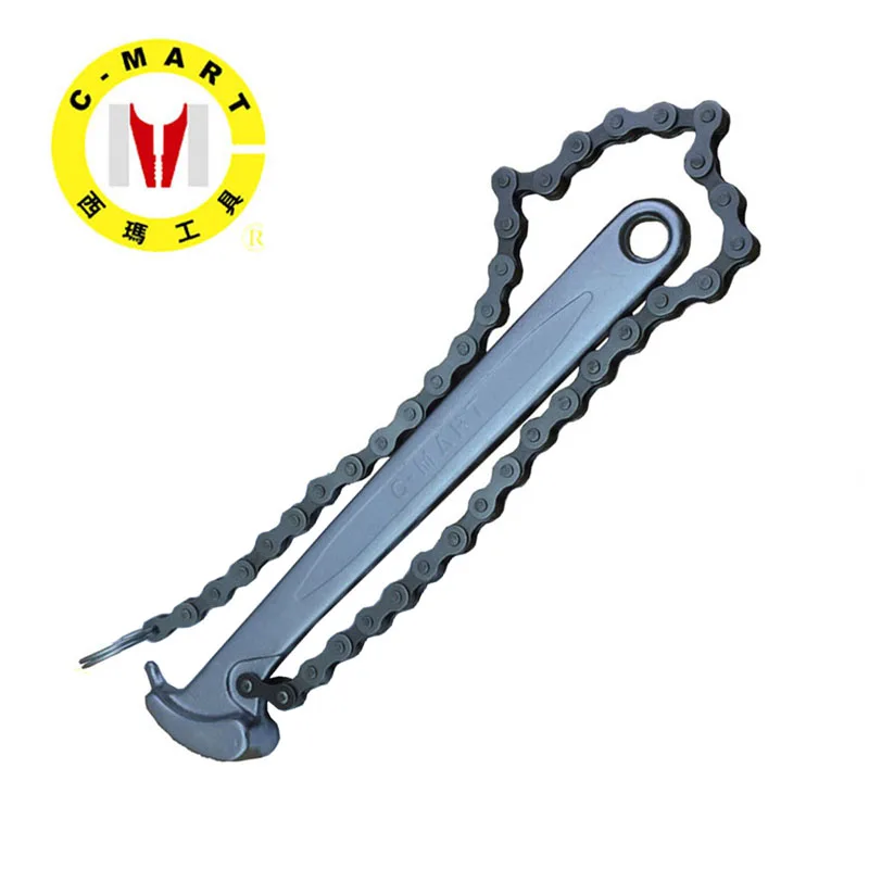 

9 inch Adjustable Chain Wrenches 225mm Universal Oil Filter Pliers Chromium vanadium Steel Pipe Clamp Spanners Auto Repair Tool