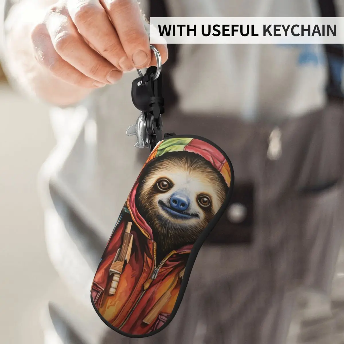 Art Sunglasses Case Daily Fashion Eyewear Accessory Women Eyeglass Cases Cover