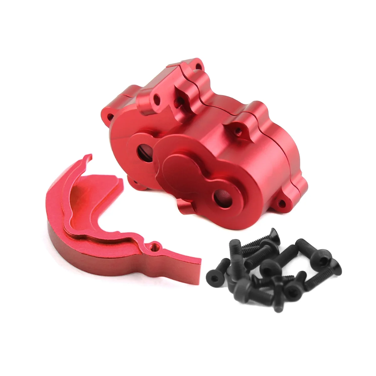 

Металлический корпус коробки передач, зеркальная крышка коробки передач 7091 7379R для 1/16 Traxxas Slash E-чехол, детали для обновления радиоуправляемых автомобилей, аксессуары, 2