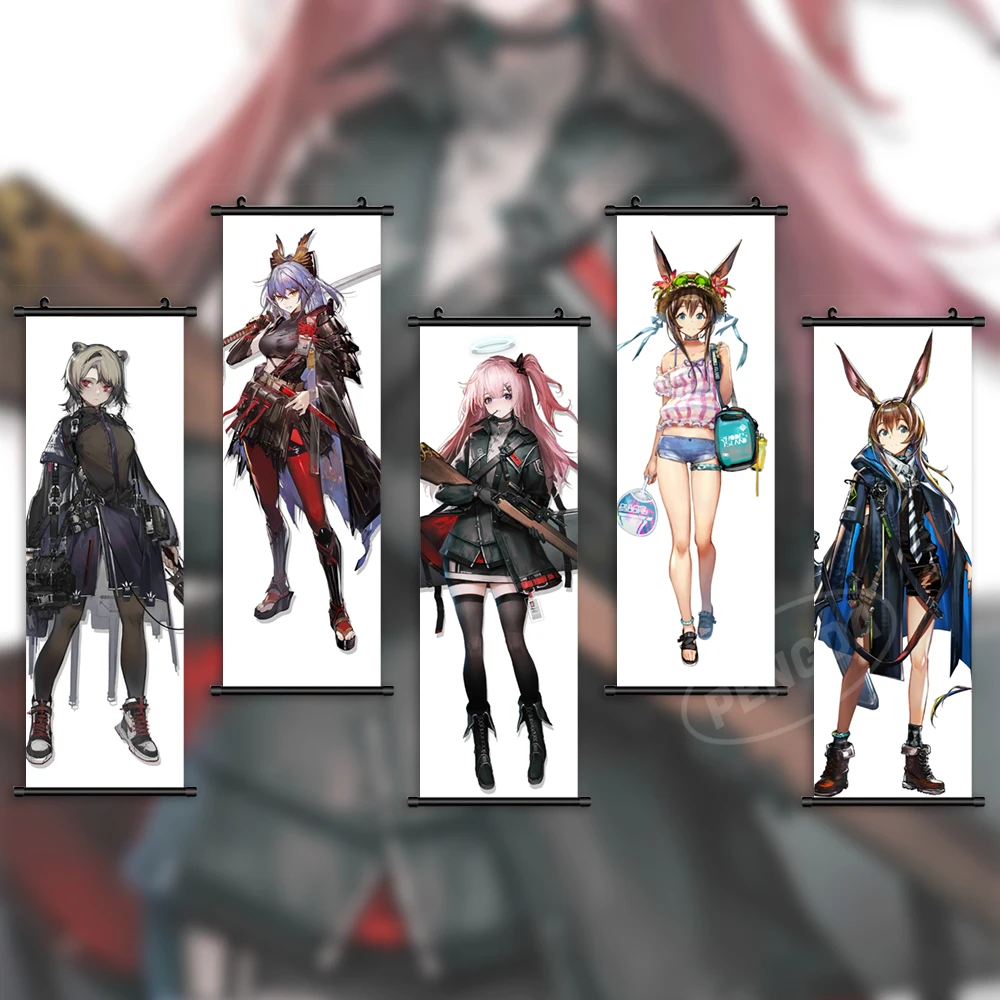 Настенное художественное оформление, рисунок рыцарей, плакаты, подвесные свитки, стебель, холст, рисунок Archetto, картина для игры, Blemishine, плакат для украшения дома