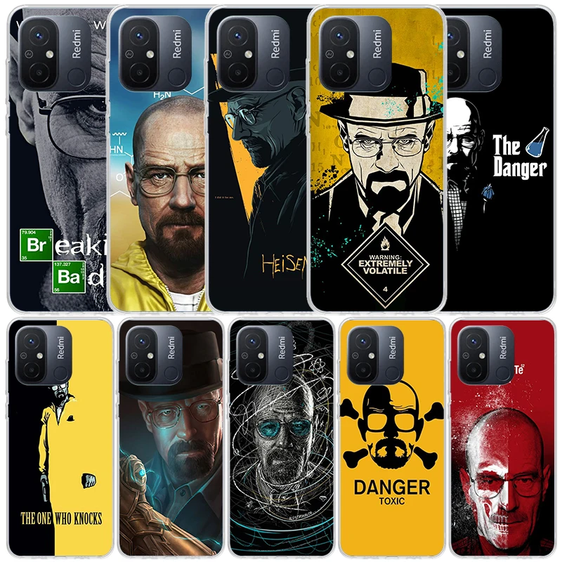 Чехол для телефона Breaking Bad WalterWhite Xiaomi Redmi 12C 12 10C 10 10A 9C 9A 9T 9 8 8A 7 7A 6 Pro 6A K20 K30 K40 S2 Soft Back Co