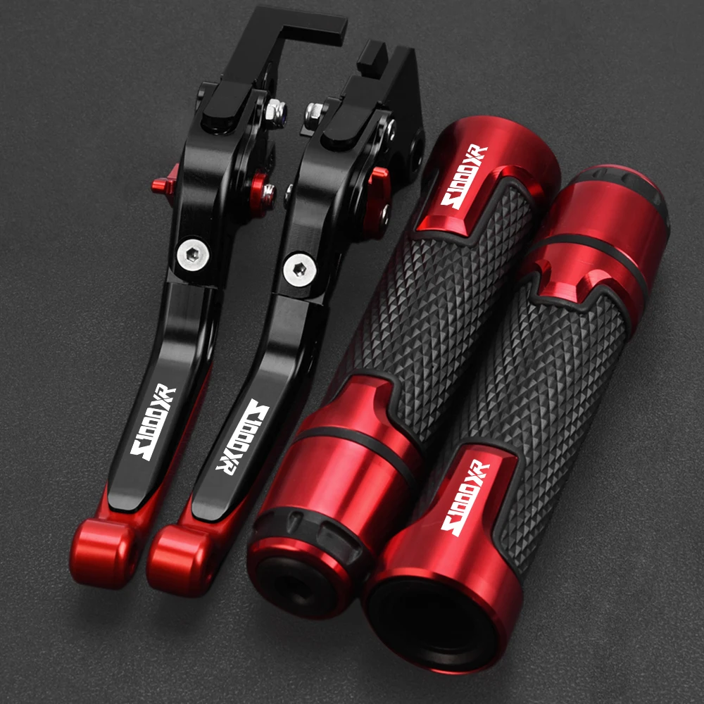 

2015-2016 Motorcycle Aluminum Adjustable Brake Clutch Levers Handlebar Hand Grips Ends FOR BMW S1000XR S 1000XR S 1000 XR 15 16