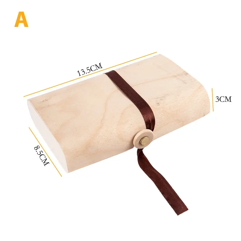 

1Pc Bow Ties Wood Boxes Organizer Natural Wood Boxes With Lid Lock Wood Boxes for Gifts Jewelry