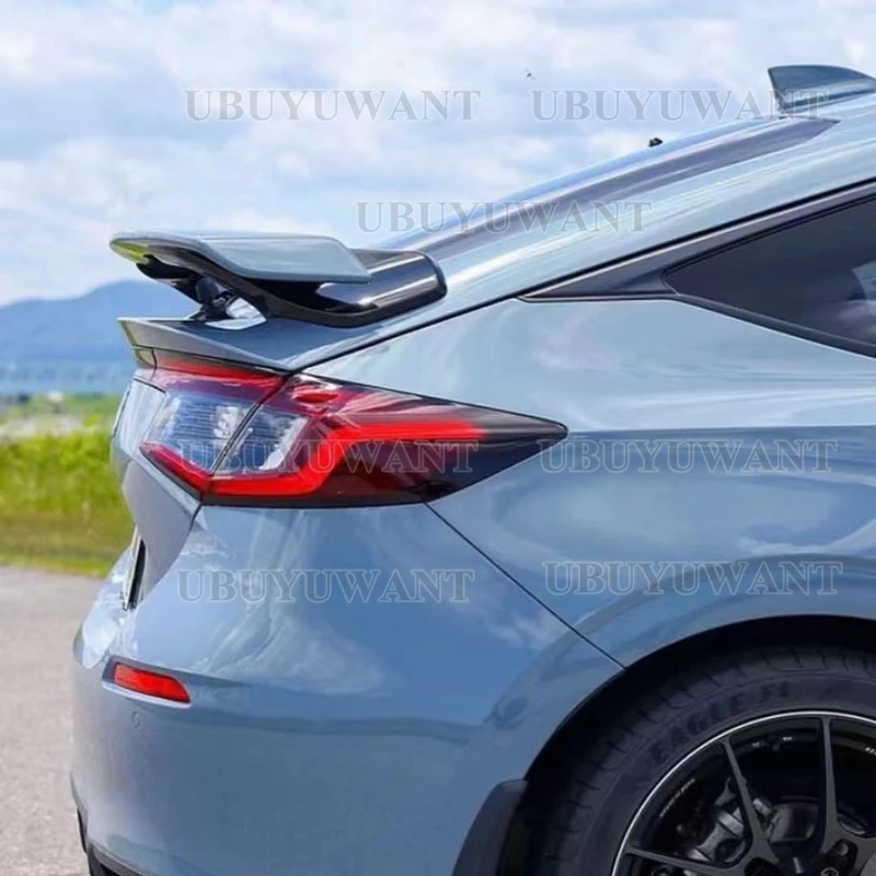 

For Honda Civic Hatchback Type-R Style 2022 2023 Car Trunk Spoiler ABS Auto Rear Trunk Wing Accessories Spoiler