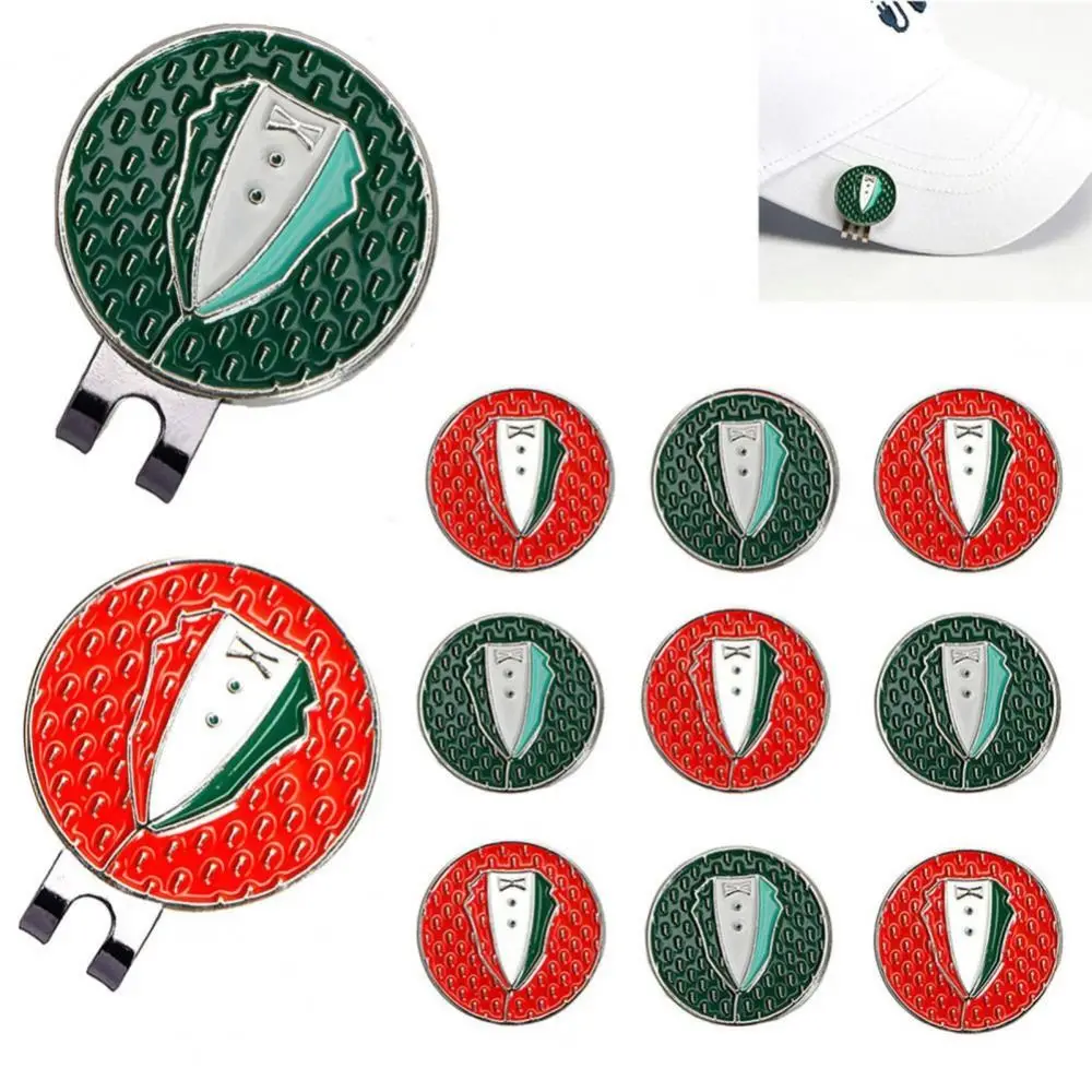 

25mm Golf Ball Marker Fashionable Magnetic Removable Do Not Fade Not Easy To Loose Golf Training