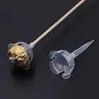 Пластиковый держатель для шоколадных шариков, 100 шт.