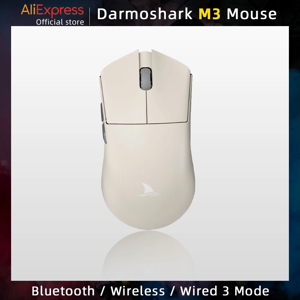 

Беспроводная игровая компьютерная мышь Motospeed Darmoshark M3 с поддержкой Bluetooth, 26000DPI, 8 кнопок