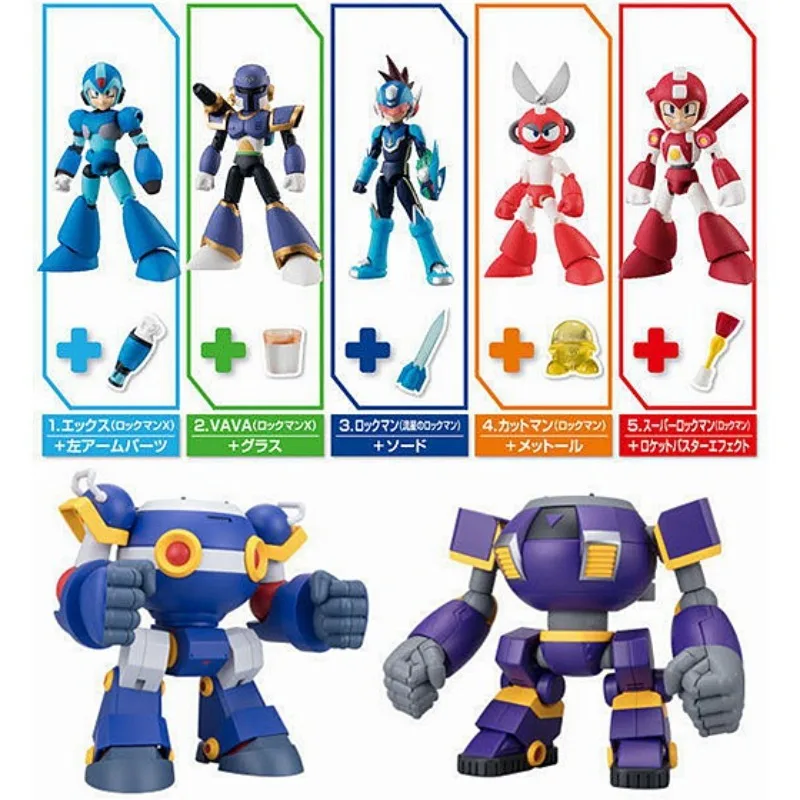BANDAI Rockman EXE ZERO SMP Armor VAVA GACHA Фигурки Модель Детская игрушка