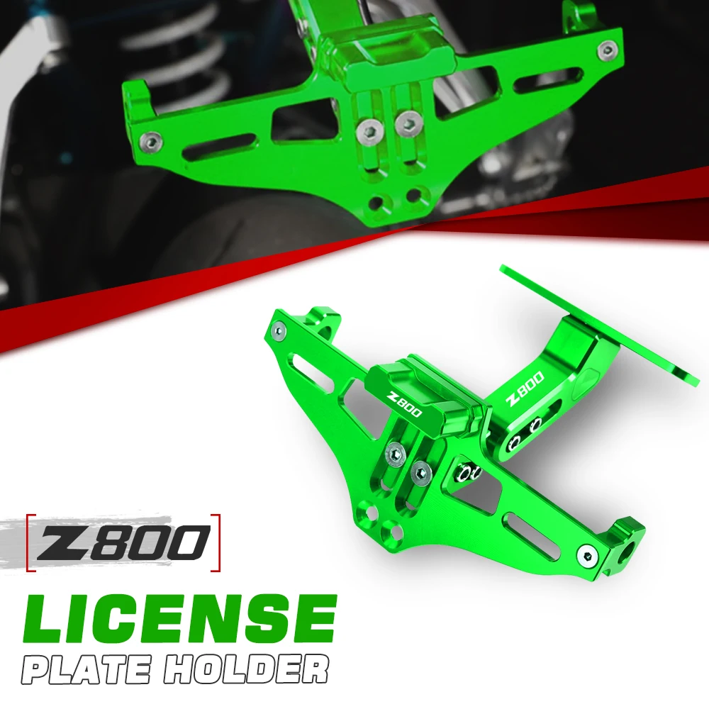 

For KAWASAKI Z800 Z 800 2013 2014 2015 2016 2017-2023 Fender Eliminator Adjustable License Plate Holder Bracket LED Holder Frame
