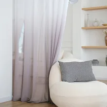 Persianas venecianas simples y versátiles, cortina de ventana gris caqui degradada, decoración de habitación para sala de estar, comedor y dormitorio, nuevas (3)