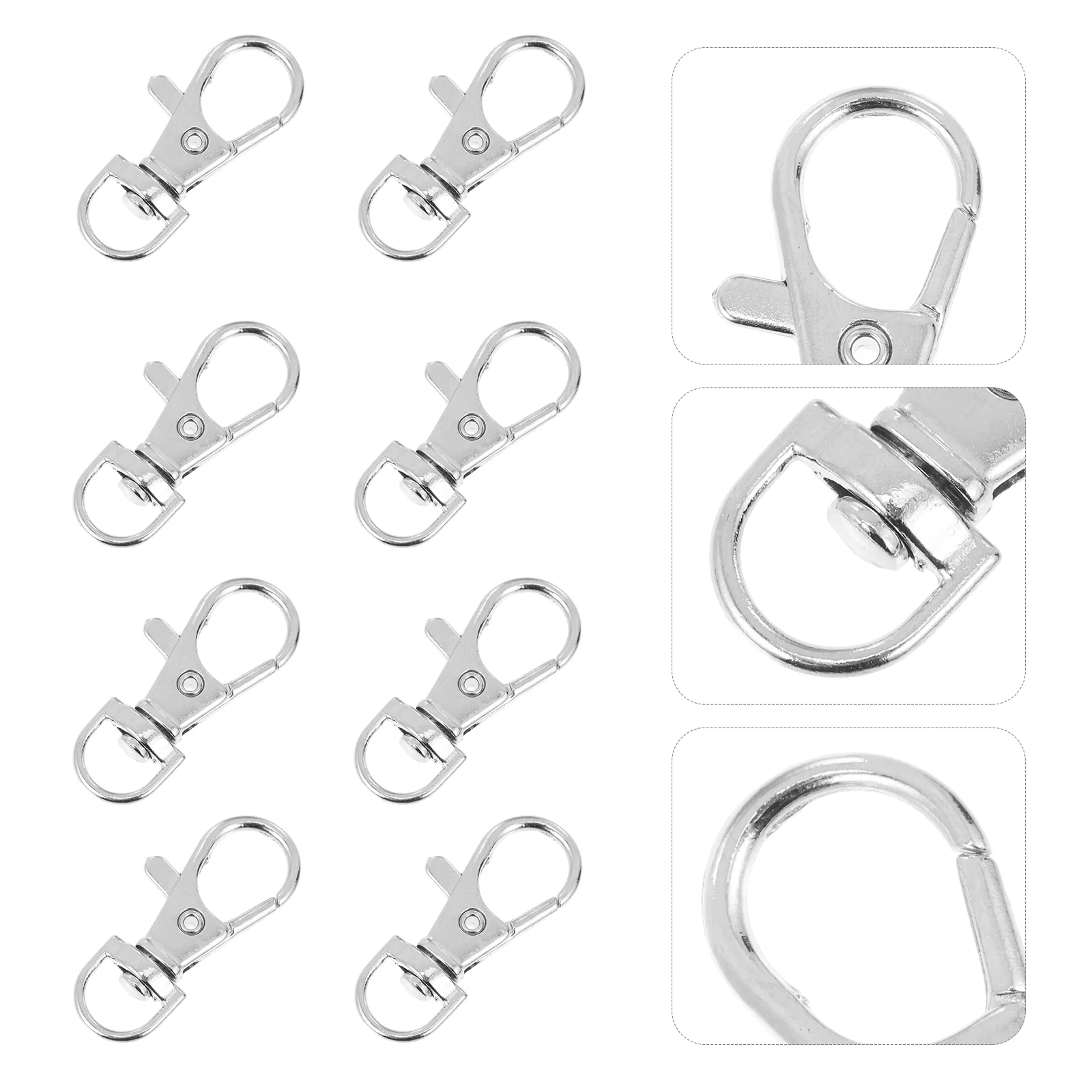 

Cage Door Bird Lock Lobster Hook Locks Pet Buckle Snap Clasp Clip Clips Metal Parrot Escape Antinecklace Repair Safety Fastener