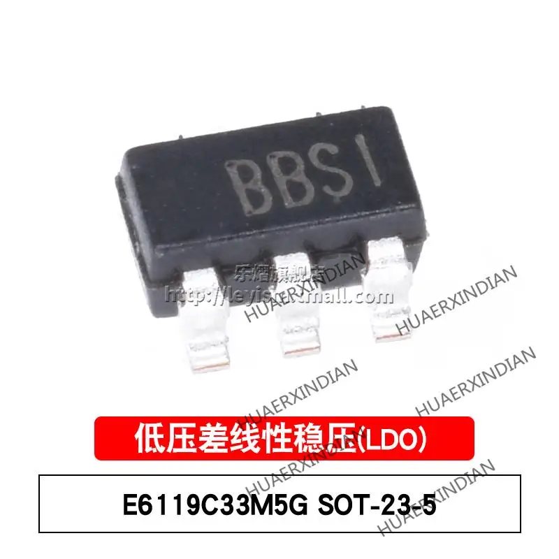 

10PCS/LOT New Original ME6119C33M5G Type BB SOT23-5 3.3V In Stock
