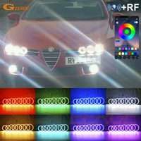 for alfa romeo 159 brera spider rf remote bluetooth compatible app multi color ultra bright rgb led angel eyes halo rings light