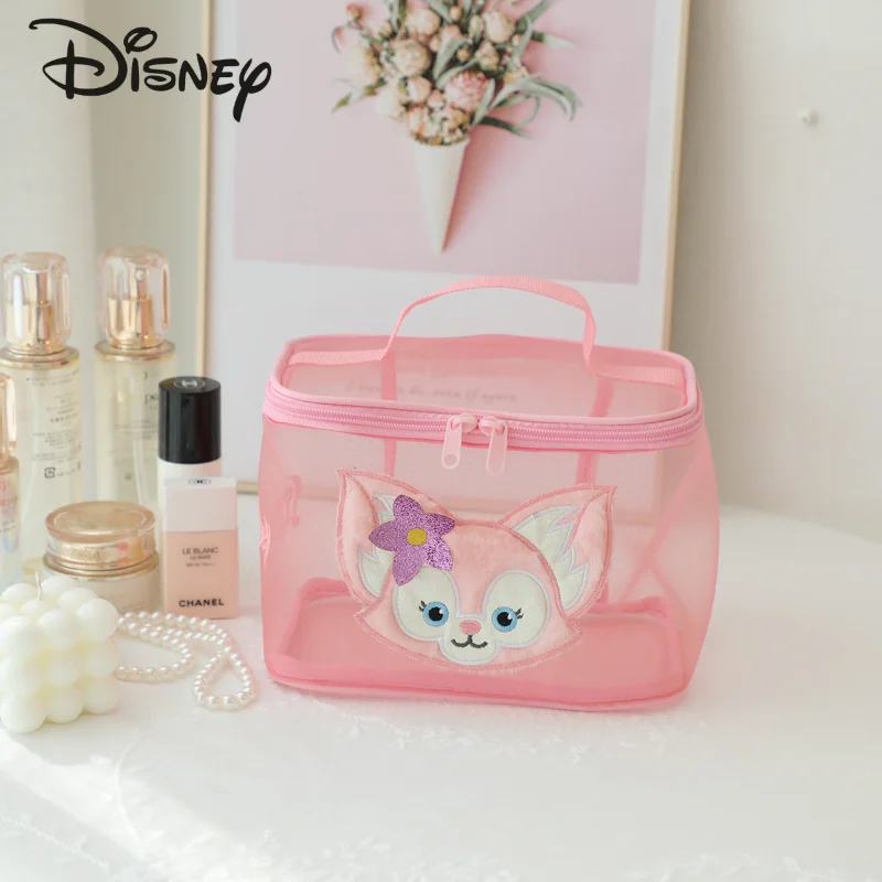 Disney New Portable Makeup Bag Fashion High Quality Business Travel Wash Bag Cartoon Large Capacity Multifunctional Storage Bag