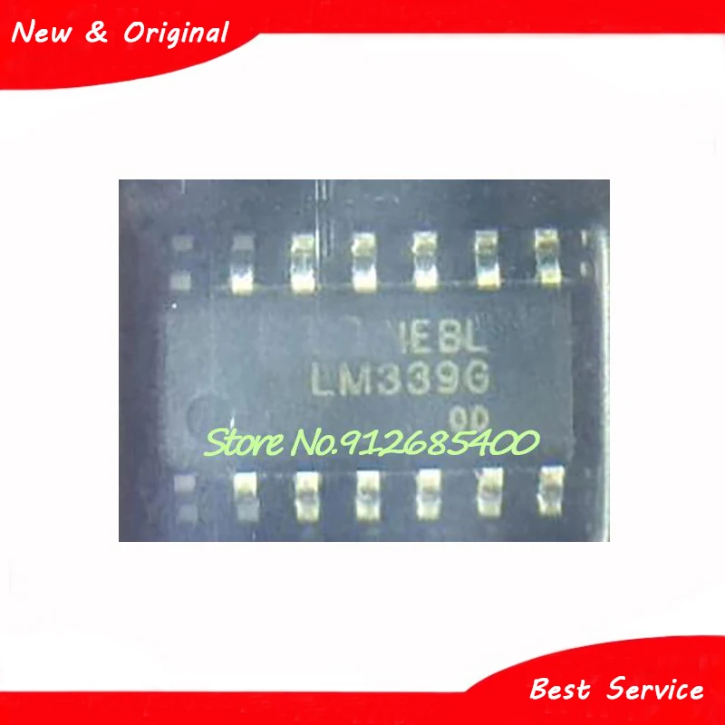 

10 Pcs/Lot LM339G-S14-R LM339G SOP14 New and Original In Stock